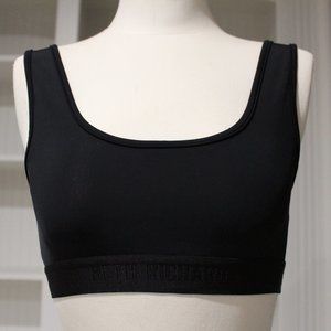 $110 Beth Richards black Kim bikini top Sz.M